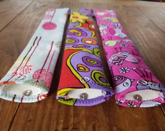 Padded Straw Sleeve (single pocket)