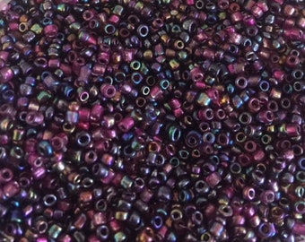 Jewel Tone 10/0 Seed Bead Mix 15 grams
