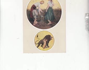 C1940-50 Beautiful Artistry Postcard-Prague-Sign Of The Zodiac-LEO-Unused-4" X 6"