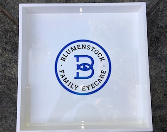 Your Logo Here! Custom tray with your company's logo!