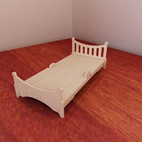 Cama para Barbie. Muebles Barbie-tamaño. Cama Barbie Doll. modelo de vector de escala 1:6 para router CNC y corte por láser. Madera contrachapada de ... Cama para Barbie. Muebles Barbie-tamaño. Cama Barbie Doll. modelo de vector de escala 1:6 para router CNC y corte por láser. Madera contrachapada de ...