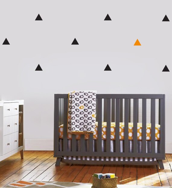 Vinyl Wall Decal Triangles Repeating Pattern Art Sticker