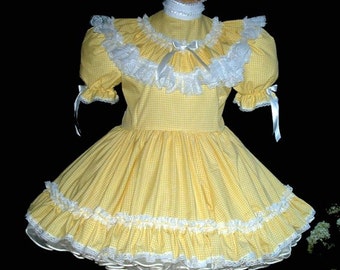 ABDL Cosplay Role Play Sissy Dress Adult Sissy Dress