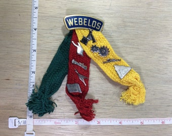 Vintage Boy Scouts Of America Pin Awards Used