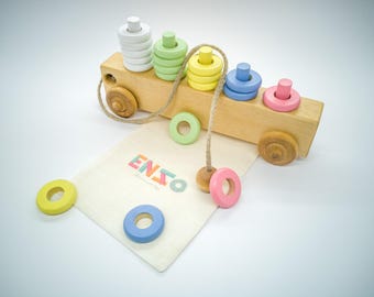 Learning toy, learning truck, learning, wooden toy, baby toy, toddler toy, baby shower toy, Handmade toy, Toy for baby's
