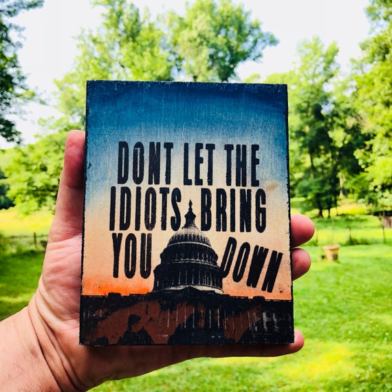 Don't Let the Idiots Bring You Down