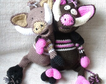 Tutorial or pattern boar crochet