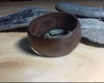 American black walnut ring