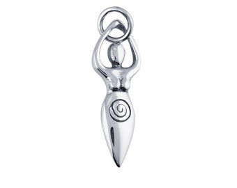 Sterling Silver Goddess Charm