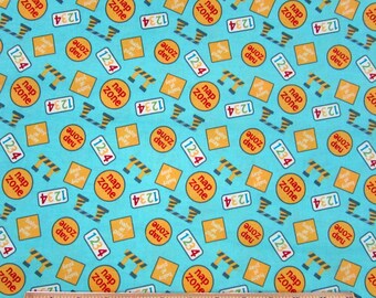 Construction Zone Signs Fabric From Springs Creative By the Yard