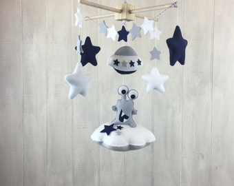 Baby mobile - space mobile - alien mobile - sky mobile - alien nursery