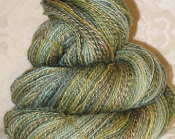 Handspun Yarn - Polwarth Wool, Silk, Mohair