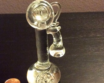 Old Fashioned Telephone Figurine