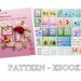 PDF crochet pattern, Japanese eBook, Romantic Crochet, No.023