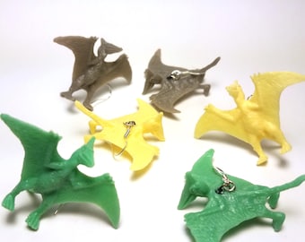 Pterodactyl Dinosaur Earrings