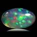 Opal - 1.92 Ct Ethiopian Welo Opal - Oval Cut Opal - Fully Flashing Opal - Opal Cabochon - Natural Opal - AAA Opal - Loose Opals