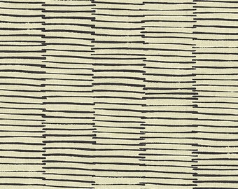 LINES in Black Maker Maker by Sarah Golden for Andover Fabrics