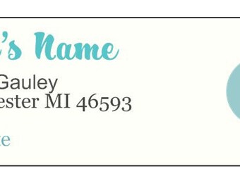 Return Address Labels- 140 each