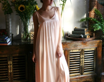 Pink Satin Nightgown Satin Sleepwear Satin Lingerie Pink Nightgown Satin Lingerie Pink Lingerie Bridal Nightgown Bridal Lingerie
