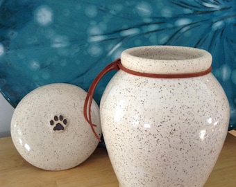 Large Pet Cremation Urn for Large Dog up to 70 lbs