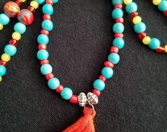 Necklace and bracelet set with (Free earrings).