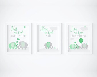Mint green nursery | Etsy