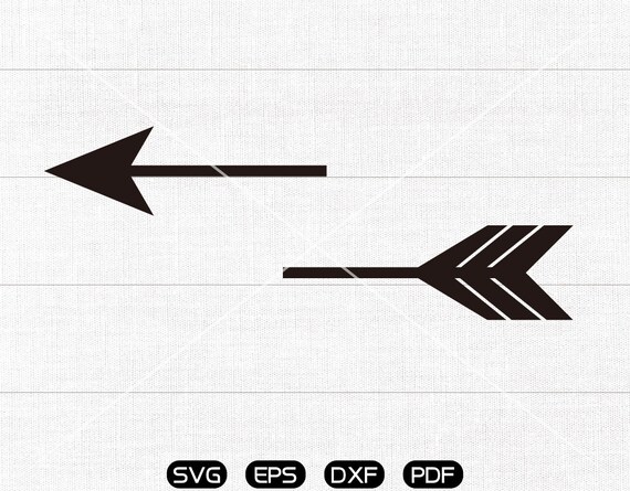 Download Split arrow SVG Clipart cricut silhouette cut files