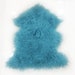 Tibetan Lamb Fur Pelt Teal