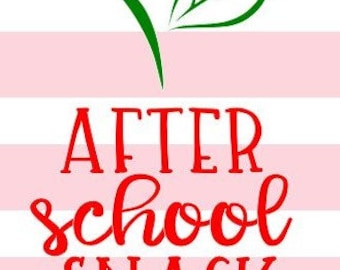 After School Snack SVG