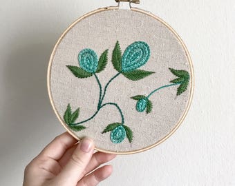The places you will go - Embroidery Hoop - 6 inch