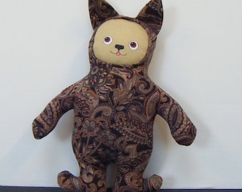 Paisley Brown Stuffie Dog Doll