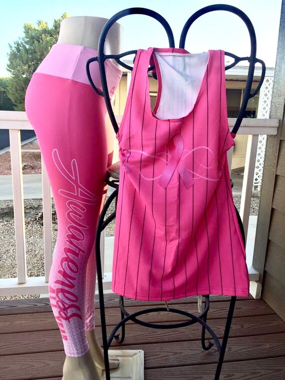 Breast Cancer Set (Leggings and Racerback)
