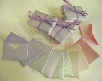 tiny fairy envelopes with insert