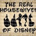 Housewives svg, disney svg, silhouette, cricut, cut file, housewives cut file, svg, digital file, princess, vinyl,htv, cut file, housewife