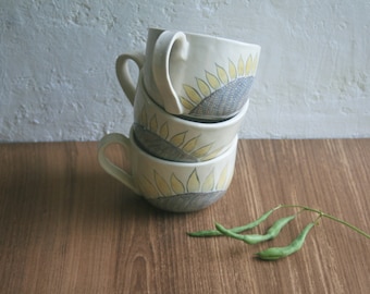 Two oversized mug soup mugs large latte cups tea cups Soup Two oversized mug soup mugs large latte cups tea cups Soup