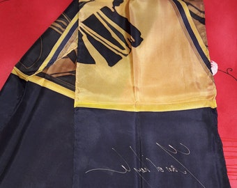 Silk scarf, silk scarf 100% silk scarf