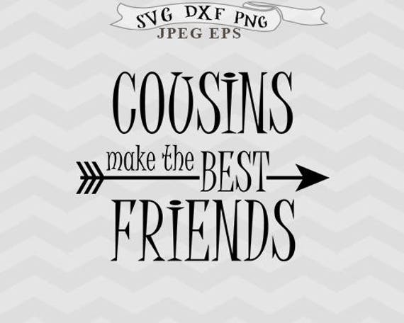 Download Cousins svg Cousin svg Best Friends forever svg BFF Eps