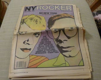 New York Rocker OCTOBER 1980 magazine DEVO no wave