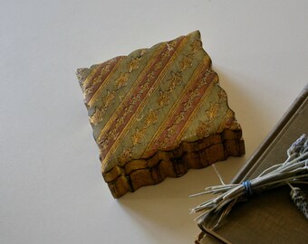 Vintage Florentine Gilt Box, Italy, Jewelry,Wooden Box, Gift box
