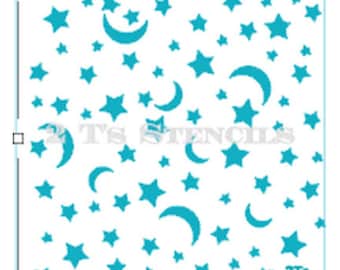 Galaxy stencil | Etsy