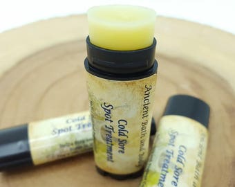 Cold Sore Spot Treatment, Cold Sore Remedy, Cold Sore Balm, Lip Sore and Blister Balm