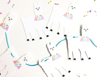 Party Banner | Llama Banner | Birthday | Shower