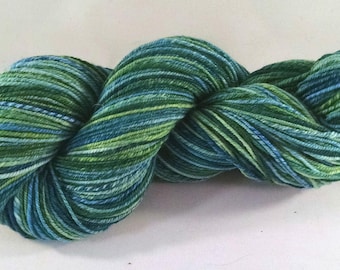 Handspun Merino Wool Worsted Weight Yarn - #665