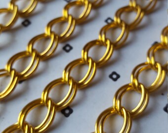 5 Ft. 12x17mm Gold plated chain