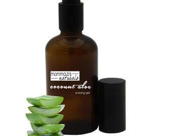 Shaving Gel Aloe Coconut Sensitive Skin
