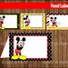 Lion Guard Food Labels Printable Lion Guard food tent cards
