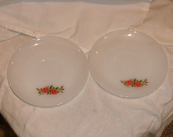 Vintage Fireking Primrose Saucers