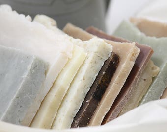 1 Lb-Oops Soap Set, Mini Guest Soap Sampler, Irregular All Natural Homemade Soap, Mini Soaps, Vegan Soap Set, Mens Guest Soaps, Soap Samples