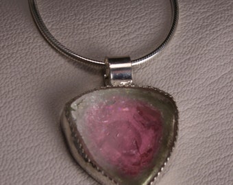 WATERMELON TOURMALINE, PINK ,