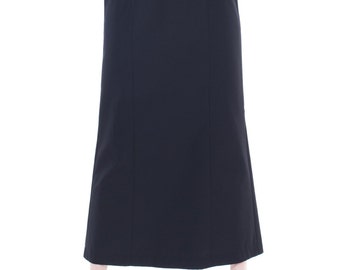 1990-1994 Comme Des Garcons Ankle Length Black Skirt Size: S/M